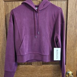 NWT Athleta Seasoft Ribbed Hoodie